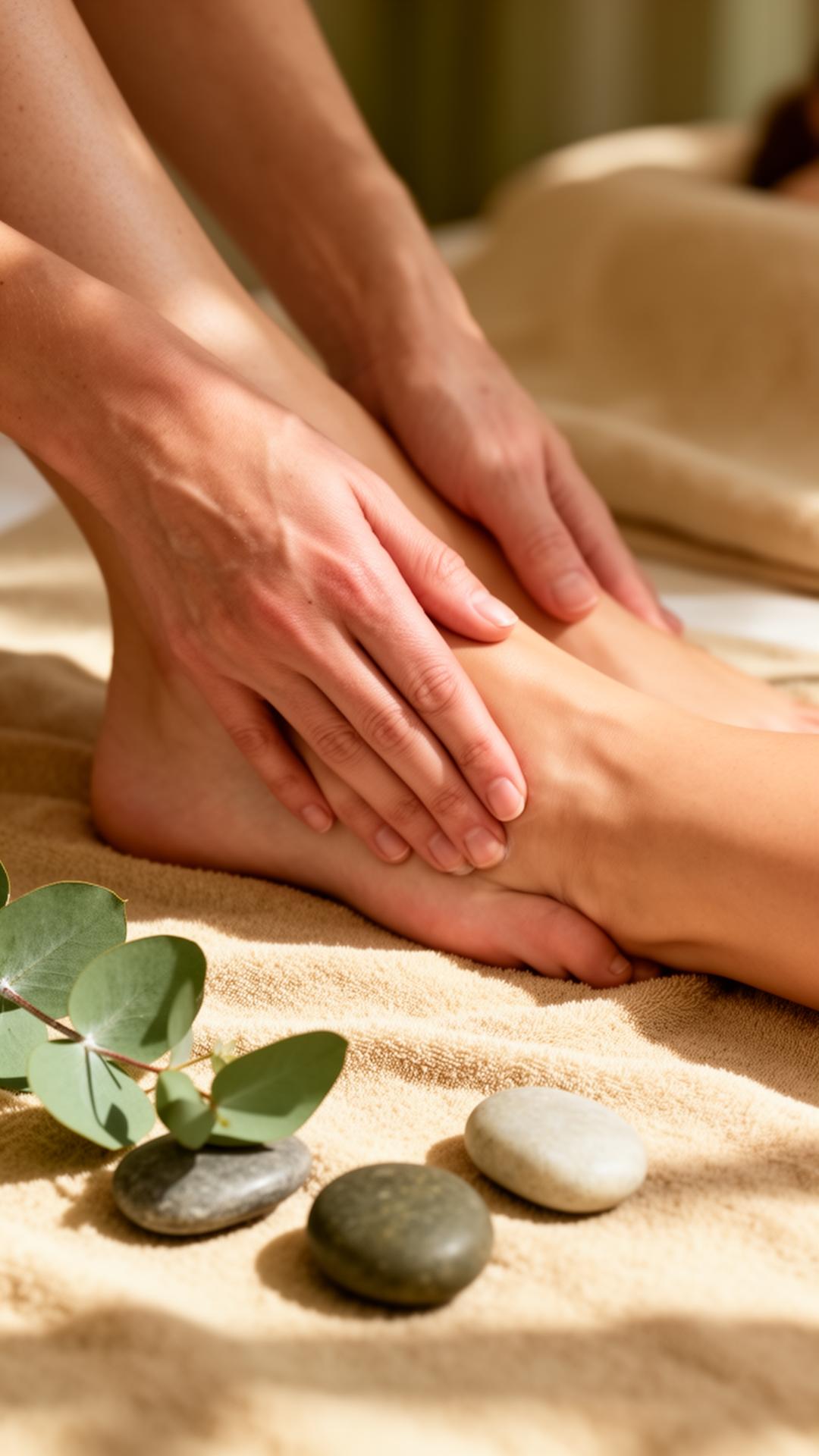 Atendimento de reflexologia Amanda Peres